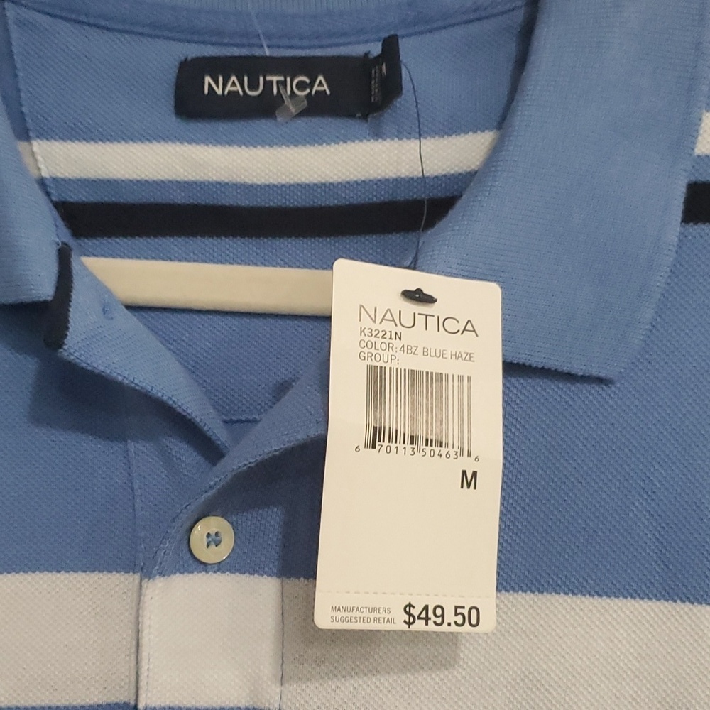 NWT Nautica Polo Size Medium - Picture 2 of 4